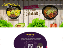 Tablet Screenshot of butacos.com